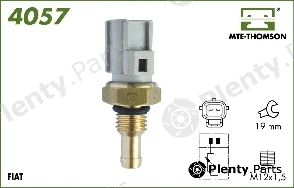 Mte-Thomson 4057 — Sensor, coolant temperature