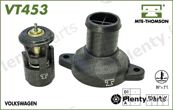 Mte-Thomson VT453.80 — Thermostat, coolant