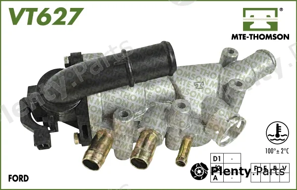 Mte-Thomson VT627.100 — Thermostat, coolant