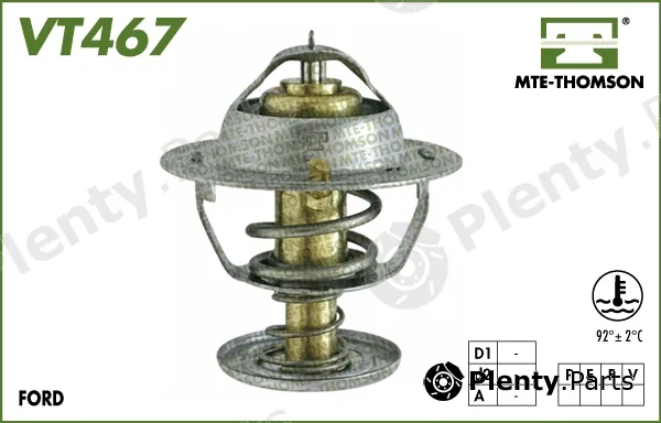 Mte-Thomson VT467.88 — Thermostat, coolant