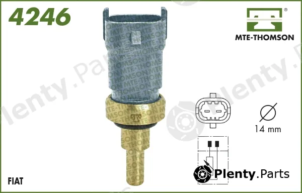 Mte-Thomson 4246 — Sensor, coolant temperature