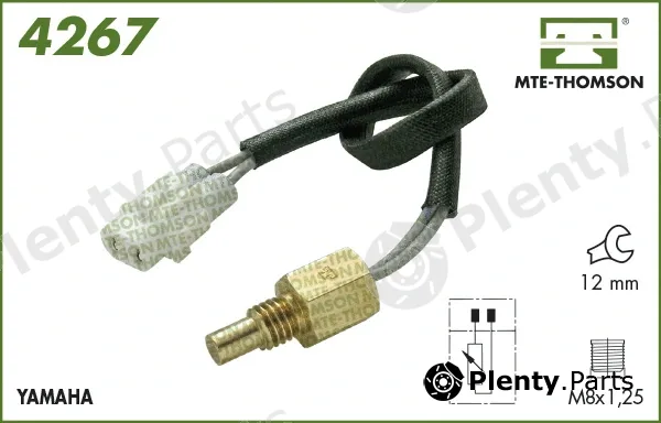 Mte-Thomson 4267 — Sensor, coolant temperature
