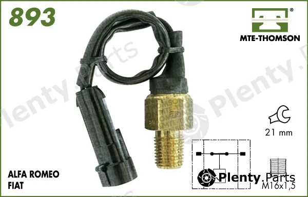 Mte-Thomson 893.111/106 — Temperature Switch, radiator fan