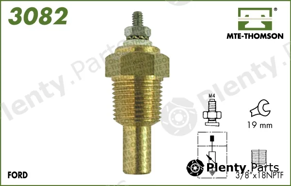 Mte-Thomson 3082 — Sensor, coolant temperature