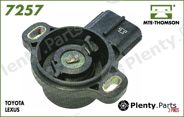 Mte-Thomson 7257 — Sensor, throttle position
