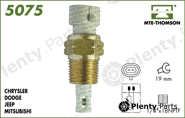 Mte-Thomson 5075 — Sensor, intake air temperature