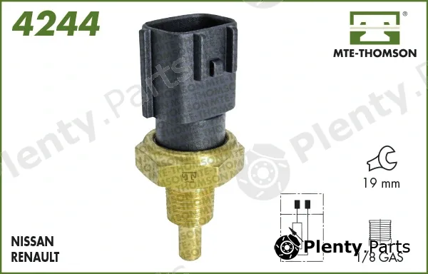 Mte-Thomson 4244 — Sensor, coolant temperature