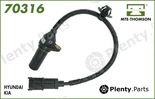 Mte-Thomson 70316 — Sensor, crankshaft pulse