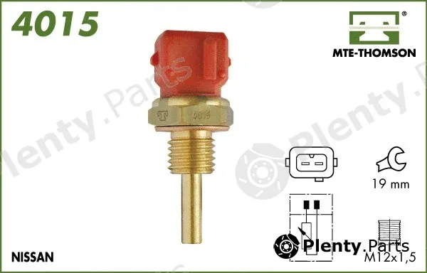 Mte-Thomson 4015 — Sensor, coolant temperature