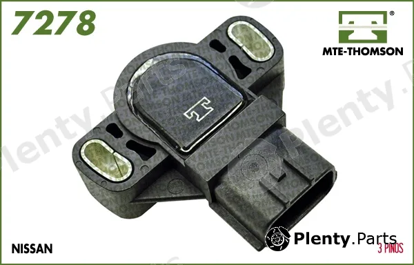 Mte-Thomson 7278 — Sensor, throttle position