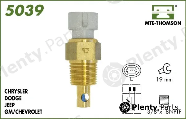 Mte-Thomson 5039 — Sensor, intake air temperature