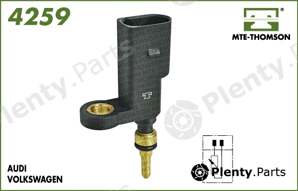 Mte-Thomson 4259 — Sensor, coolant temperature