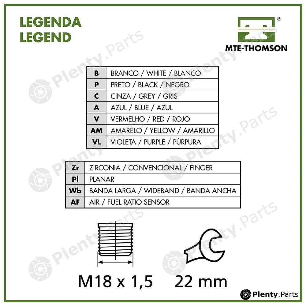 Mte-Thomson 7848.41.062 — Lambda Sensor