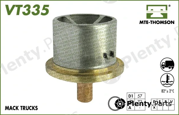 Mte-Thomson VT335.82 — Thermostat, coolant