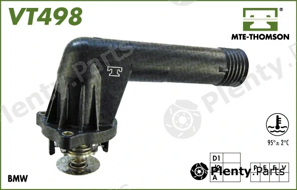 Mte-Thomson VT498.95 — Thermostat, coolant