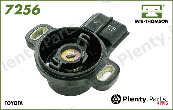 Mte-Thomson 7256 — Sensor, throttle position