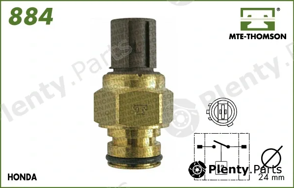 Mte-Thomson 884 — Temperature Switch, radiator fan
