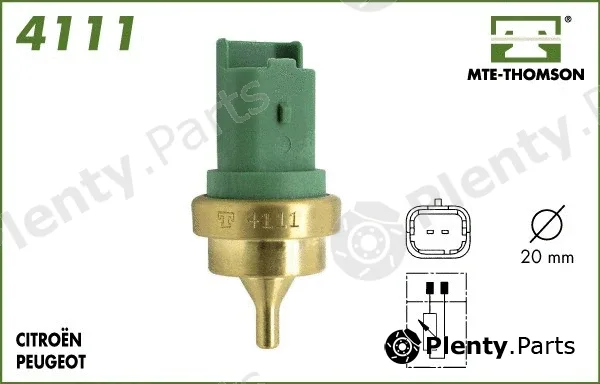 Mte-Thomson 4111 — Sensor, coolant temperature