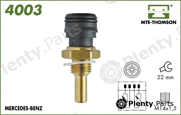 Mte-Thomson 4003 — Sensor, coolant temperature