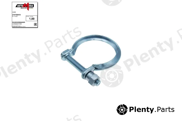 Automega 274759410 — Pipe Connector, exhaust system