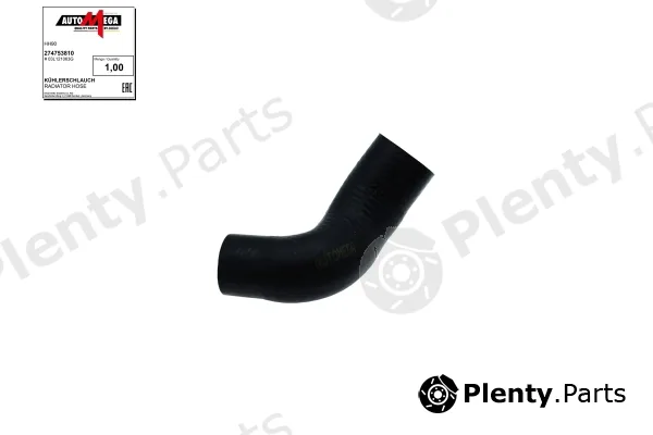 Automega 274753810 — Radiator Hose