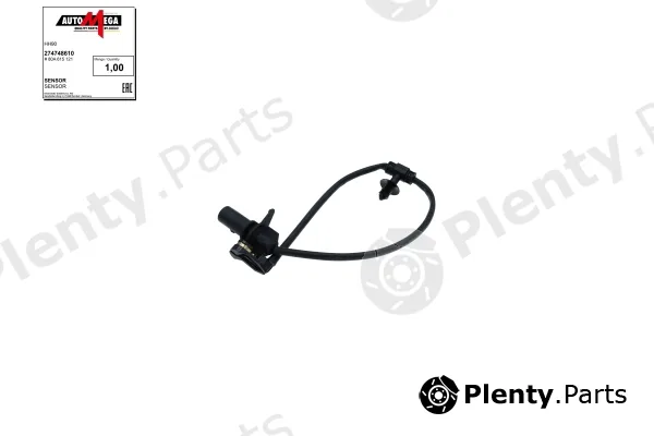 Automega 274748610 — Warning Contact, brake pad wear