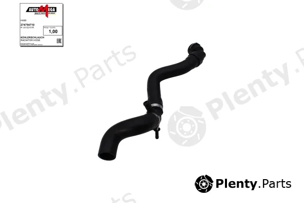 Automega 274754710 — Radiator Hose