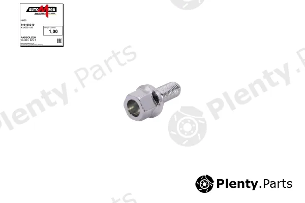 Automega 110100210 — Wheel Bolt