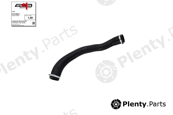 Automega 274738910 — Charge Air Hose