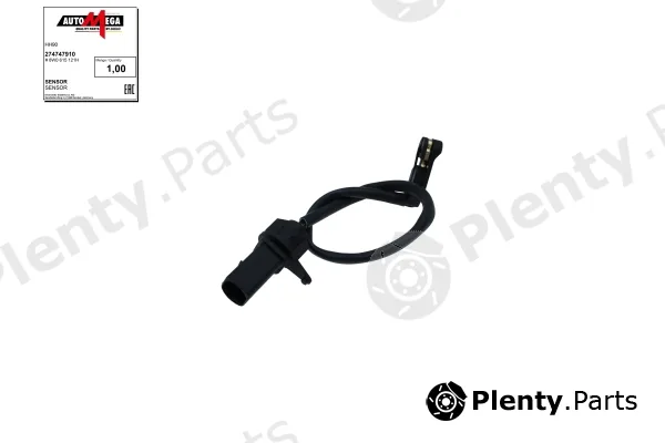 Automega 274747910 — Warning Contact, brake pad wear