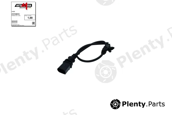 Automega 274748010 — Warning Contact, brake pad wear