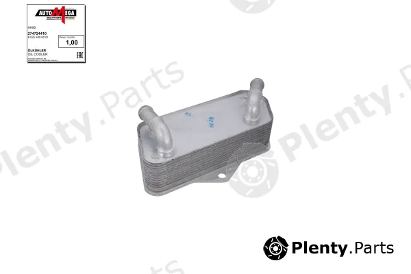 Automega 274724410 — Oil Cooler, engine oil