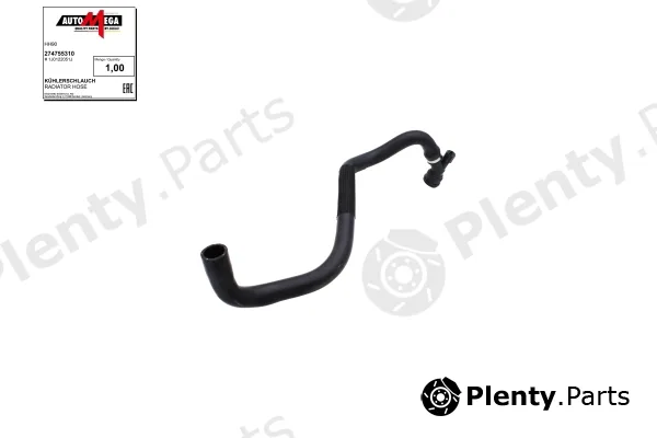 Automega 274755310 — Radiator Hose