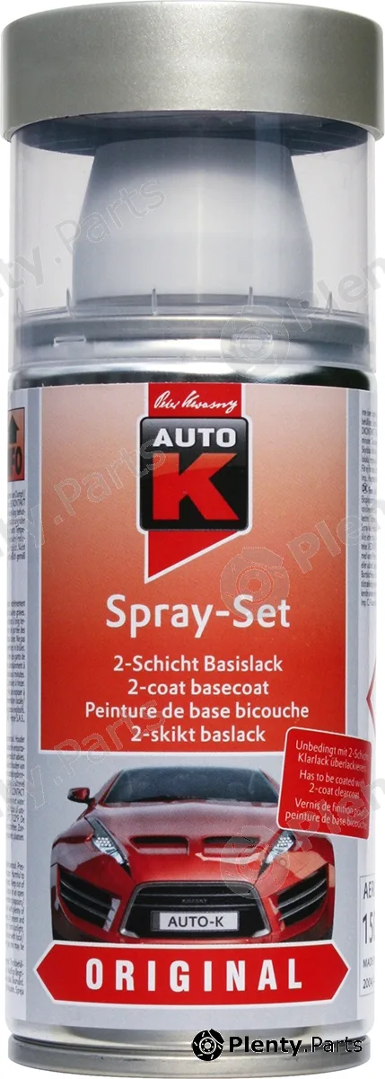 Kwasny 42362 — Paint Auto-K Spray-Set, Peugeot gris aluminium metallic