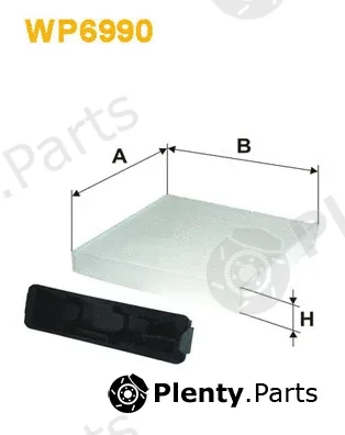 Wix Filters WP6990 — Filter, cabin air