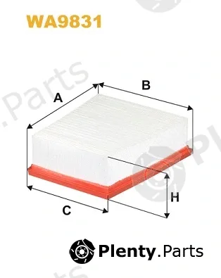 Wix Filters WA9831 — Air Filter