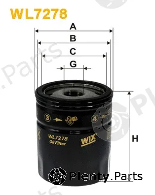 Wix Filters WL7278 — Oil Filter