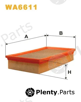 Wix Filters WA6611 — Air Filter