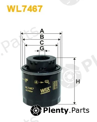 Wix Filters WL7467 — Oil Filter