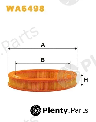 Wix Filters WA6498 — Air Filter