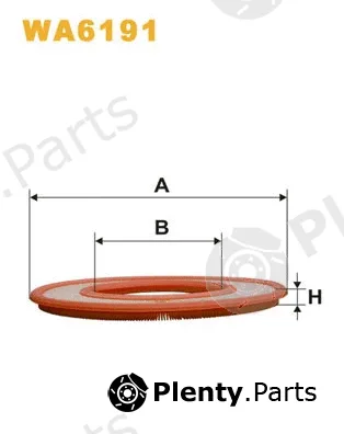 Wix Filters WA6191 — Air Filter