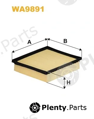 Wix Filters WA9891 — Air Filter
