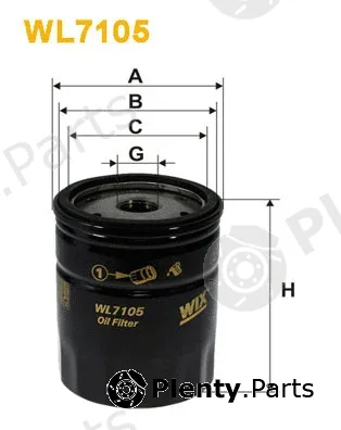 Wix Filters WL7105 — Oil Filter