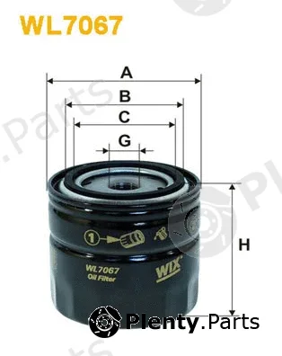 Wix Filters WL7067 — Oil Filter