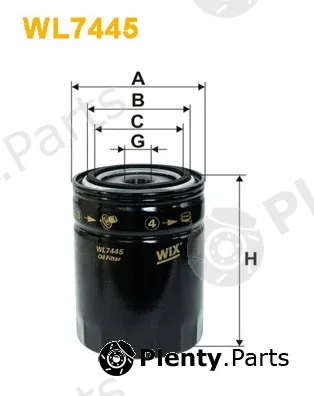 Wix Filters WL7445 — Oil Filter