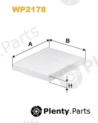 Wix Filters WP2178 — Filter, cabin air