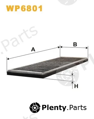 Wix Filters WP6801 — Filter, cabin air