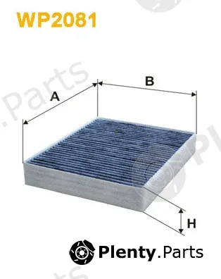 Wix Filters WP2081 — Filter, cabin air