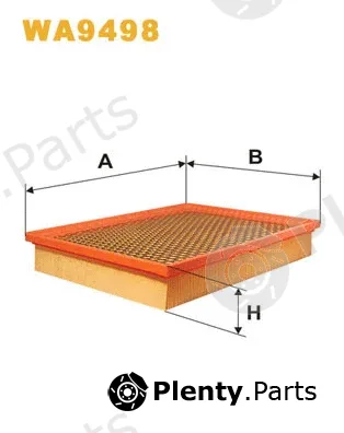 Wix Filters WA9498 — Air Filter
