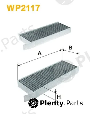 Wix Filters WP2117 — Filter, cabin air